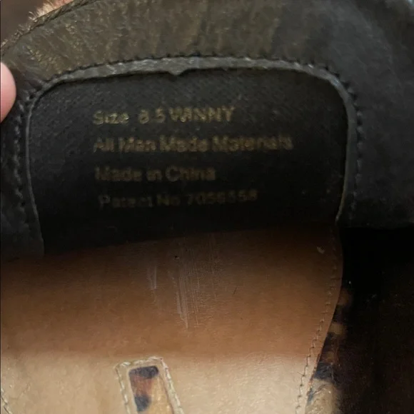 Leopard Print Chain Detail Women's Slip-on Dress Shoe - Picture 2 of 6